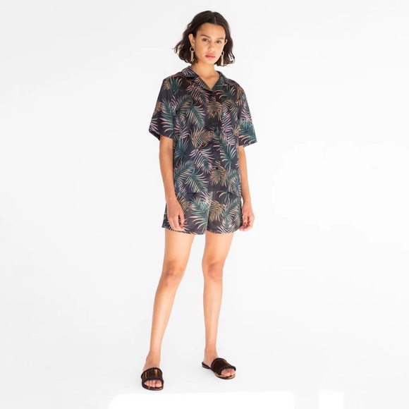 Kith Silk Pajama Leaf Set - Picture 2 of 11